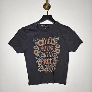 The Vinyl Icons Blondie‎ Graphic Tee Small Baby Tee